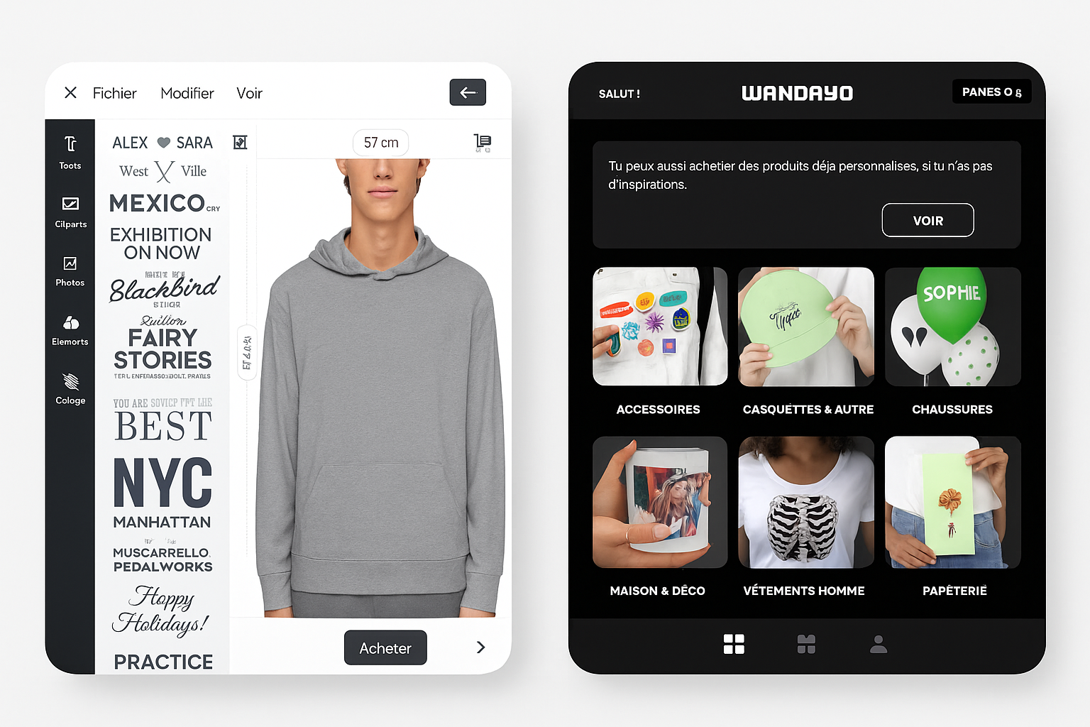 Boutique en ligne — Frontend